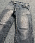 (RARE)Y2k ACID EMBRODIERY PREMIUM DENIM 🔥 PREMIUM QUALITY