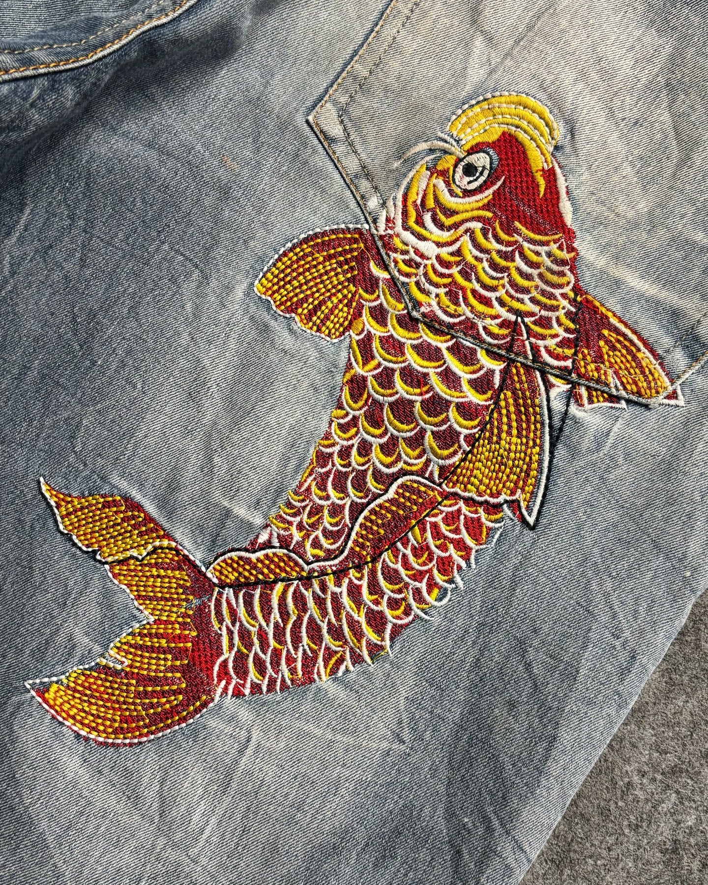 ACID JAPANESE EMBRODIERY PREMIUM DENIM 🔥 PREMIUM QUALITY