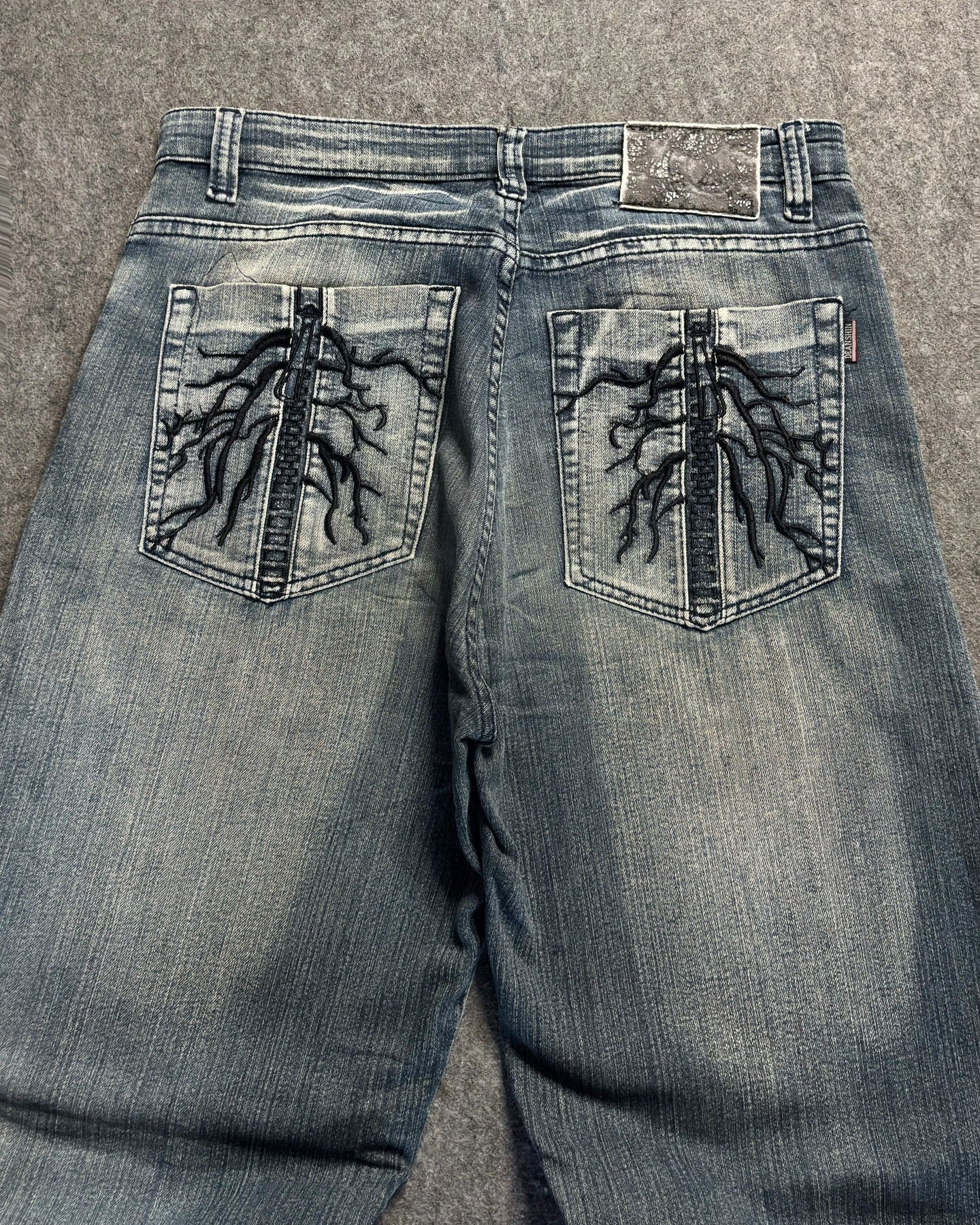 OPIUM TYPE ORGAN EMBRODIERY PREMIUM DENIM 🔥 PREMIUM QUALITY