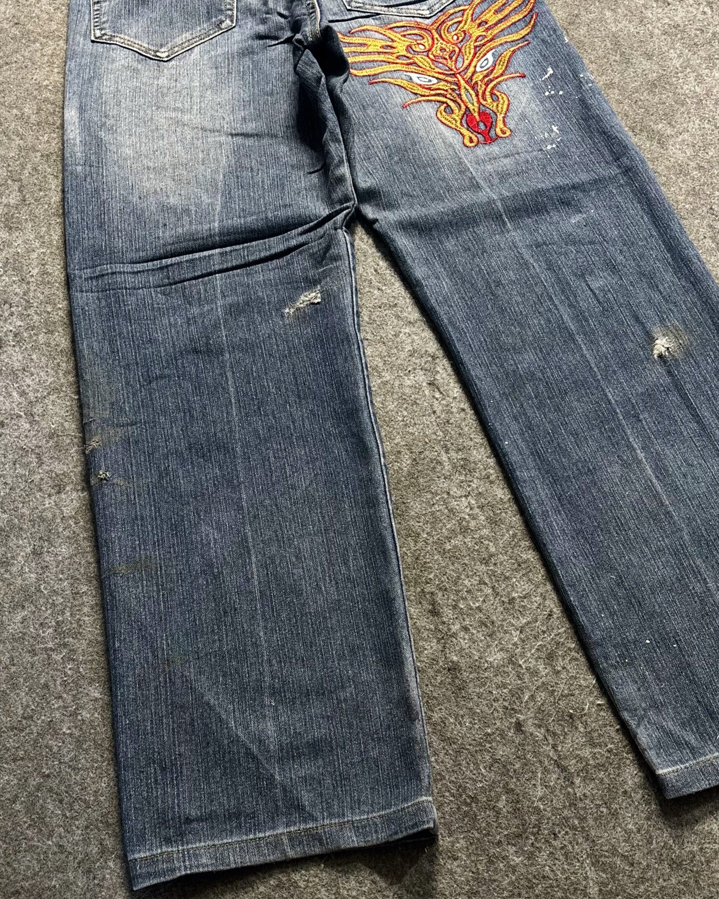 Y2k JAPANESE PREMIUM EMBROIDEREY DENIM 🔥 PREMIUM QUALITY
